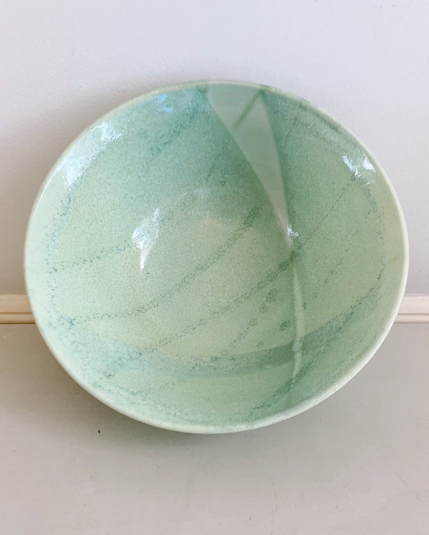 Large Salad Bowl - Pale Waters