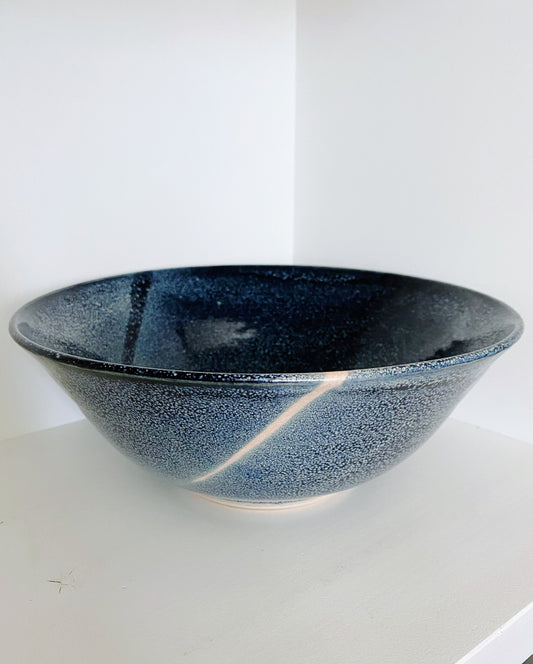 Medium Salad Bowl - Cosmic Blue